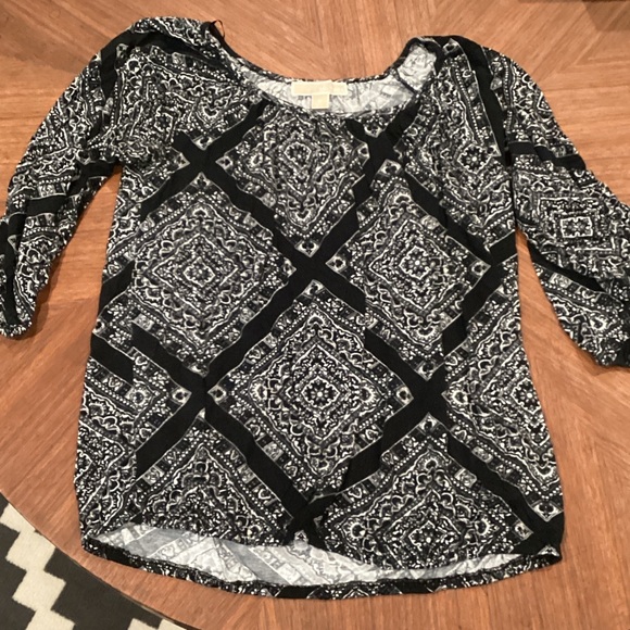 Michael MK Patterned Blouse - Picture 1 of 3